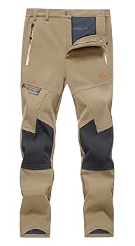 Amazon | [KEFITEVD] カーゴパンツ メンズ 防寒ズボン バイク