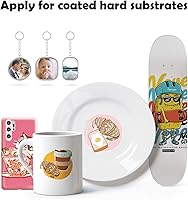 Vista 3 de A-SUB Papel de Sublimación 3.5x9 Pulgadas para Regalos Únicos de Navidad DIY Compatible con Impresora de Inyección de Tinta que Coincide con Tinta