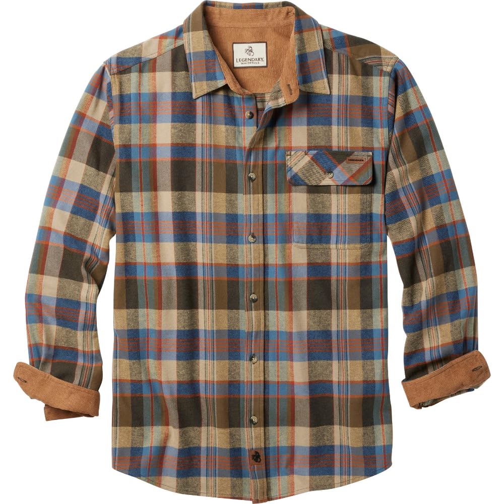 Legendary Whitetails Mens Buck Camp Flannel Shirt