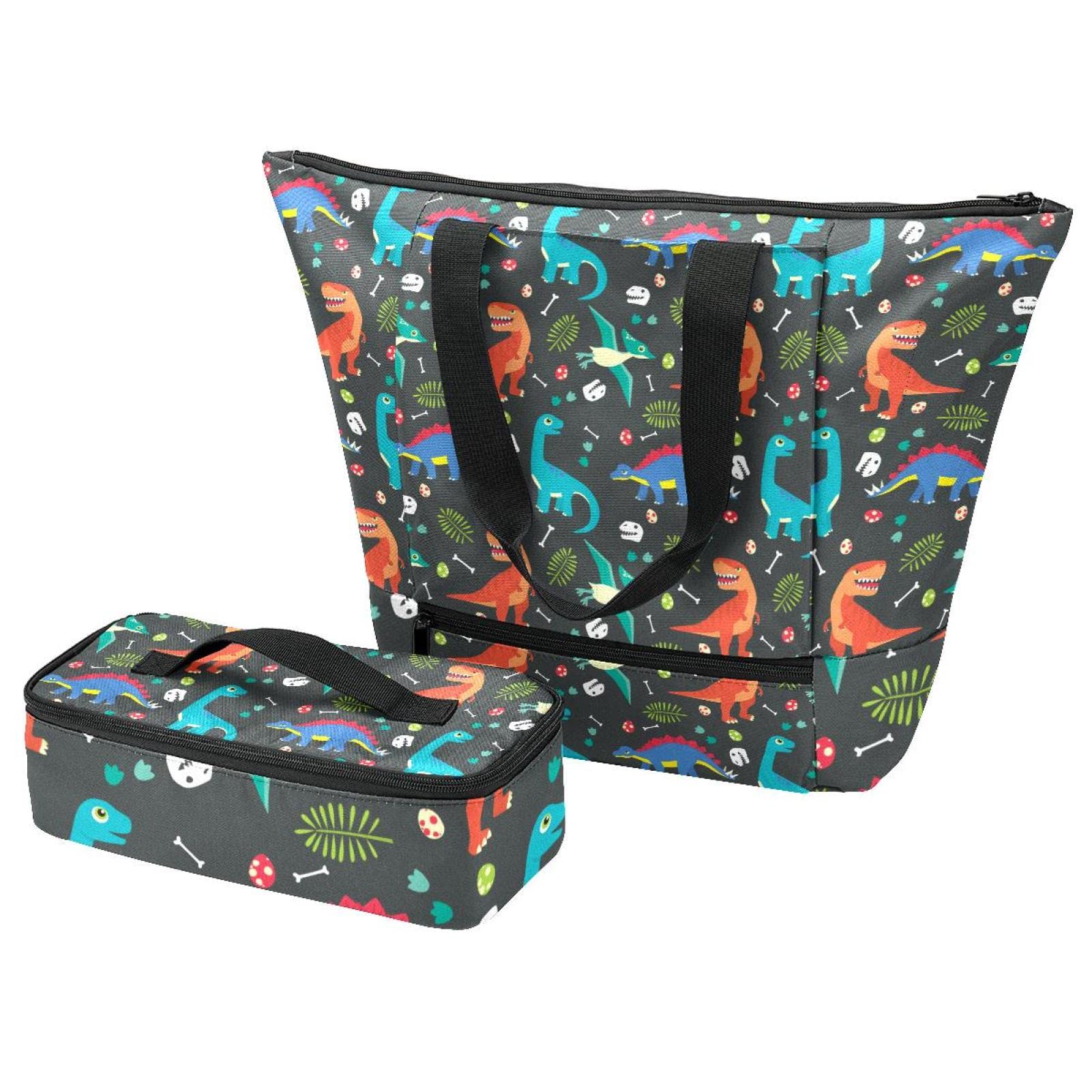 Boîte à déjeuner d'été avec sac isolant anti-fuite pour école et travail