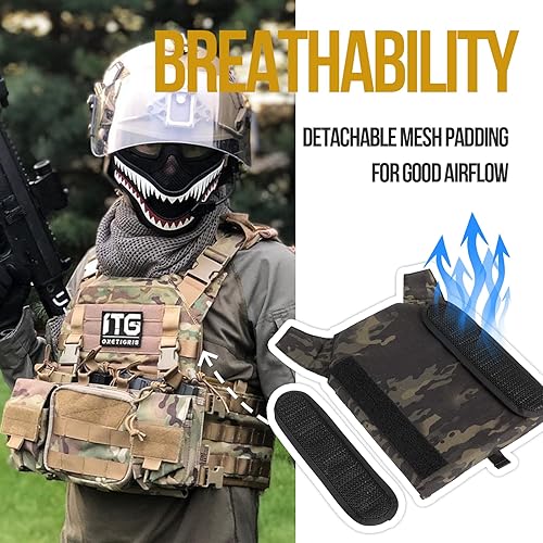 Vista 3 de OneTigris Chaleco modular Griffin AFPC Camo