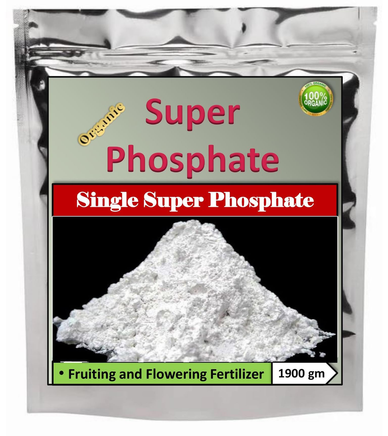 Organic Single Super Phosphate Powder(Ssp) Essential Fertilizer All Purpose For Fruiting And Flowering Plants 1900Gm (B0C7NC2LY2) Amazon Price History, Amazon Price Tracker