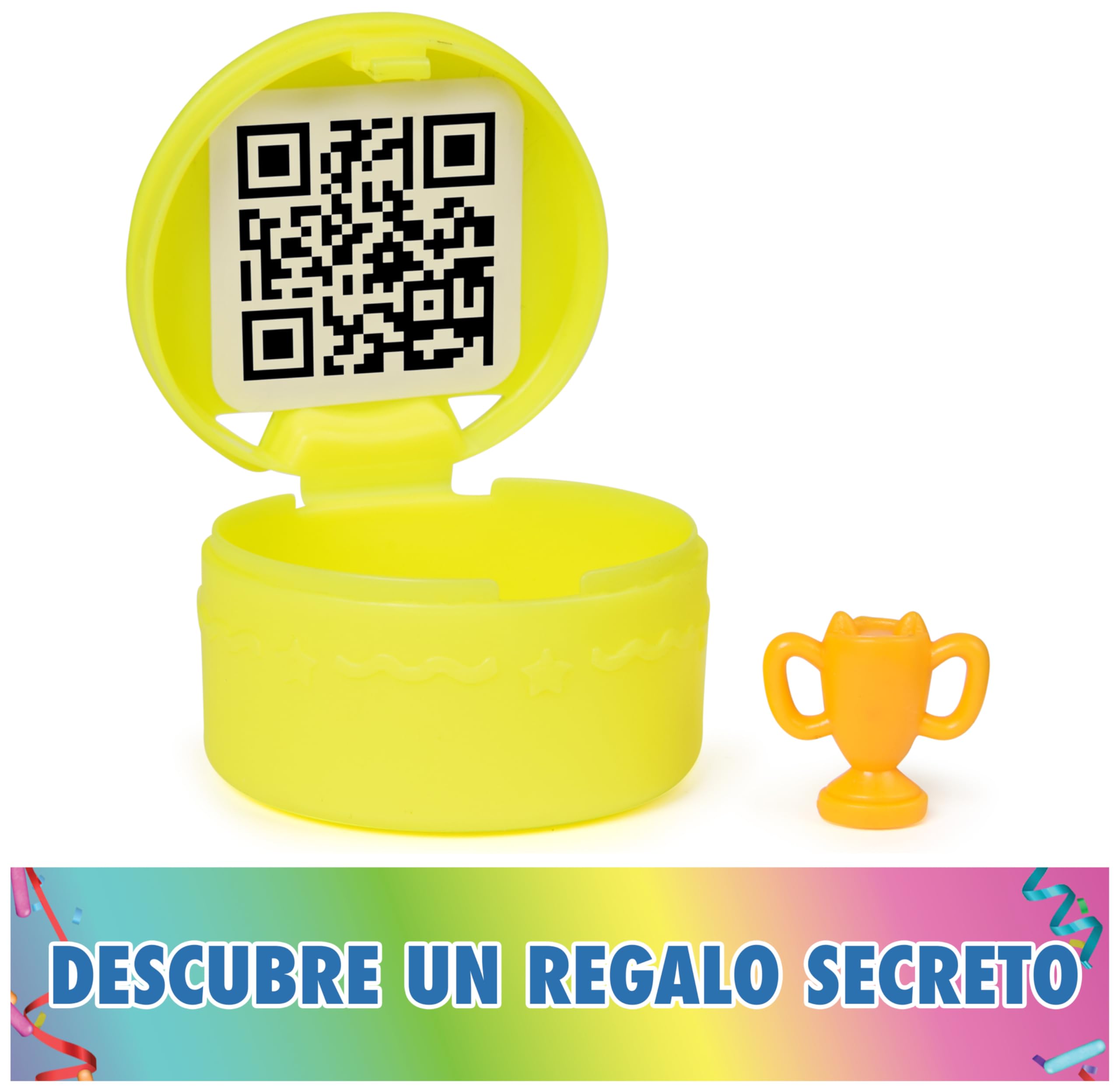 LA CASA DE MUÑECAS DE GABBY - CASA DE MUÑECAS FESTIVA GABBY'S DOLLHOUSE CON SONIDOS, FIGURA, 14 ACCESORIOS ARCOIRIS Y 2 CAJAS SORPRESA - 6070742 - Juegos Infantiles - Juguetes Niños 3 años +