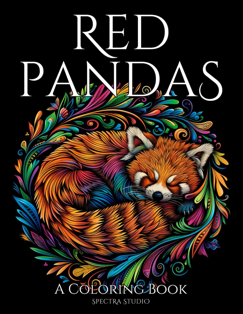 Red Pandas, A Coloring Book