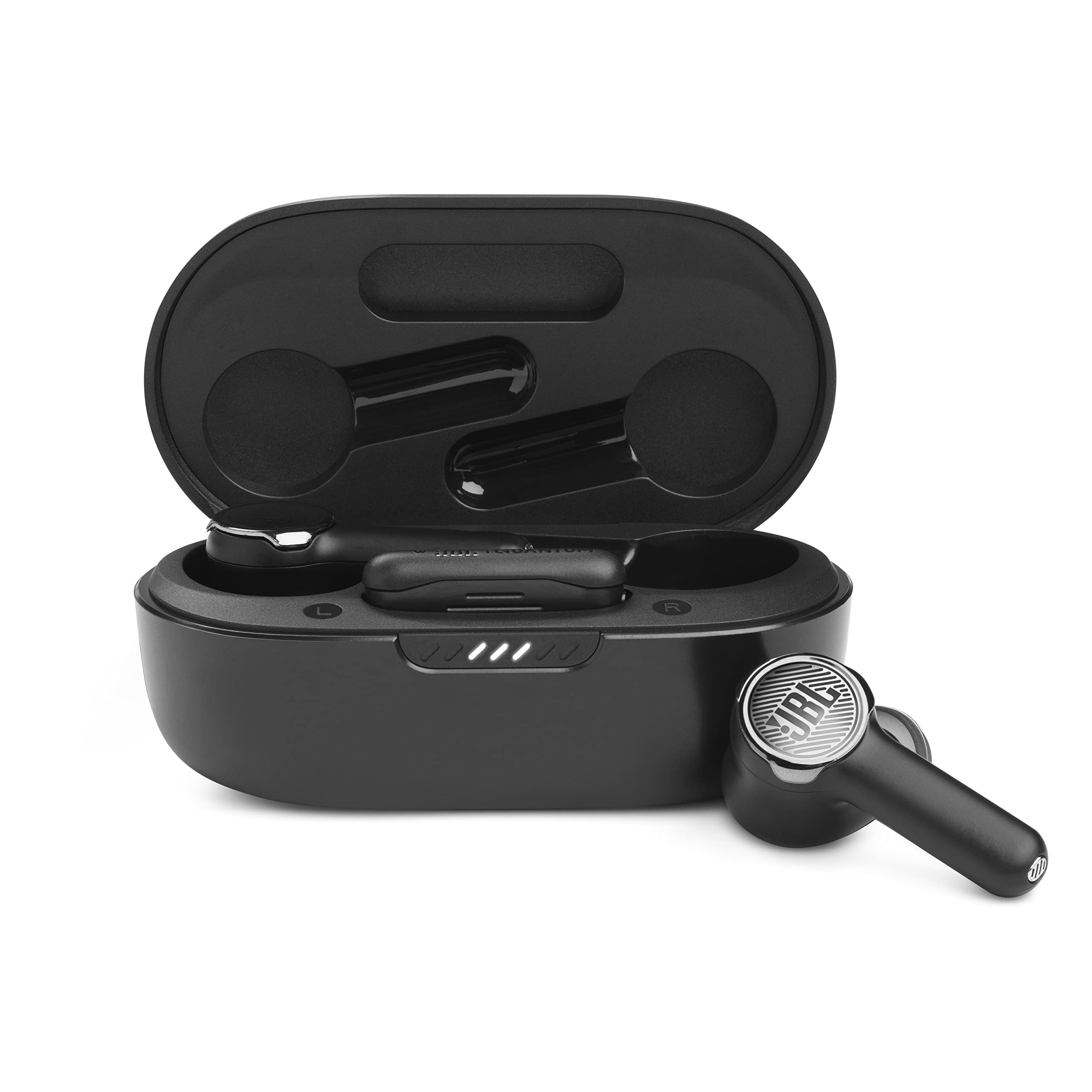 JBL QUANTUM TWS ゲーミングイヤホン/IPX4防水/ハイブリッド型アクティブノイズキャンセルリング/50ms 低レイテンシー接続/2.4GHzワイヤレス接続/Bluetooth/ブラック/JBLQUANTUMTWSBLK