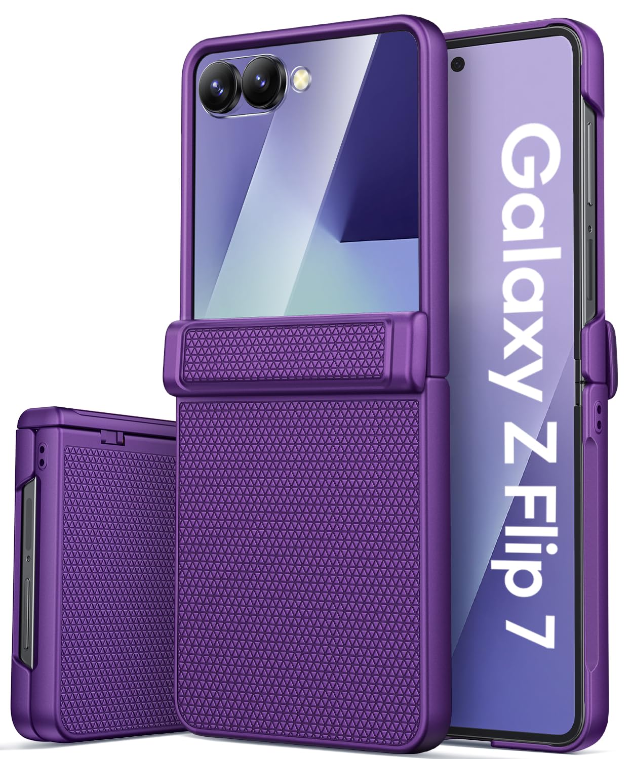 Amazon.com: Vihibii for Samsung Galaxy Z Flip 7 Slim Case with
