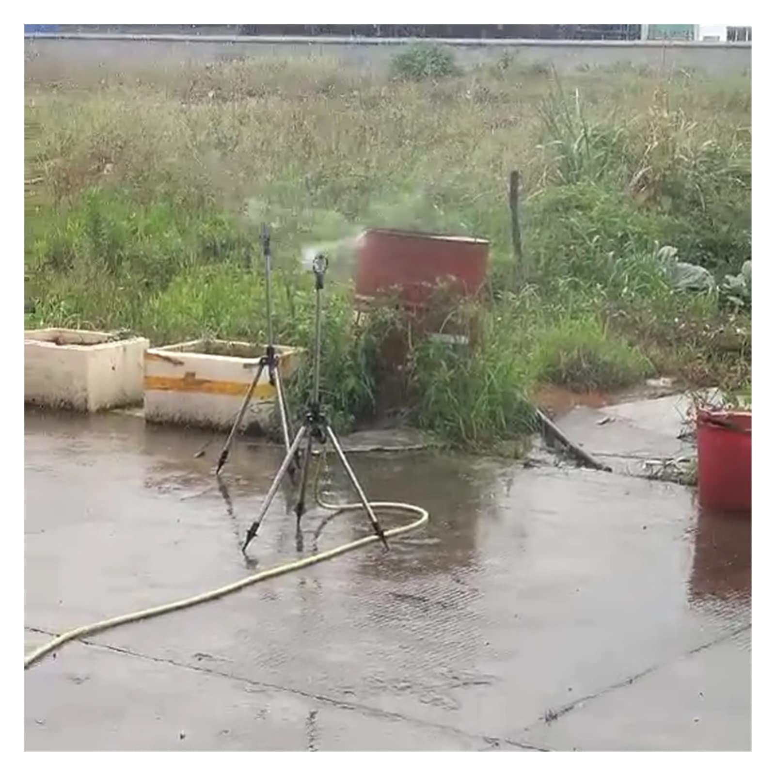 Irrigazione del prato da giardino, 40 pezzi di filo esterno da 1/2" a farfalla, irrigatore rotativo per irrigazione dell'acqua da giardino (colore: casuale)