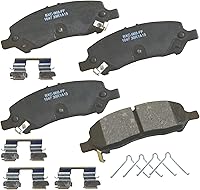 Vista 32 de Pastillas de freno traseras cerámicas Bendix Premium SBC1337 para Cadillac CTS 2014-2008, SRX 2016-2010, Chevrolet Camaro 2015-2010, Saab 9-4X 2011