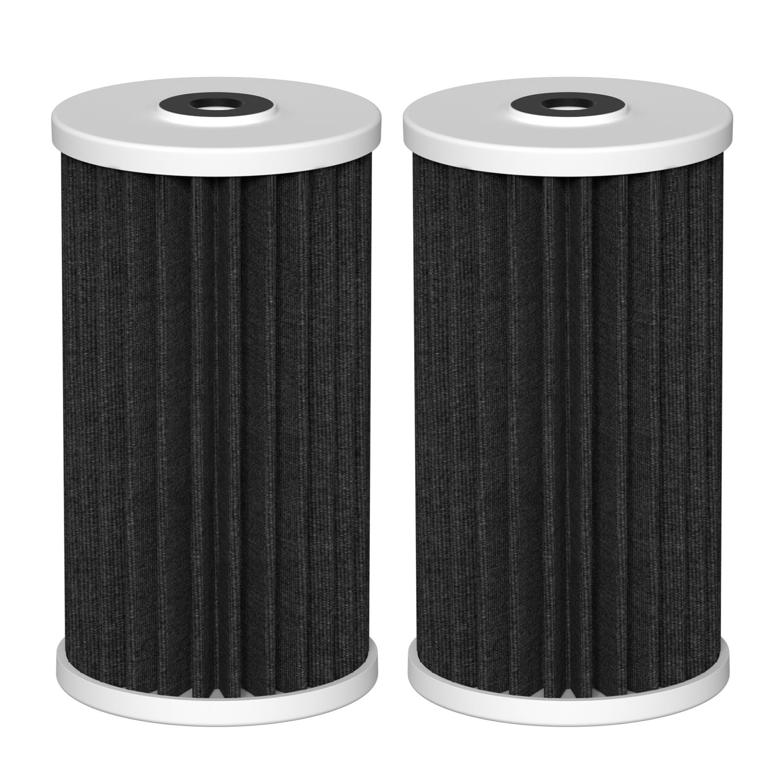 4.5"x10" 5 Micron Carbon Sediment Water Filter Replacement Cartridge Compatible with AO Smith, Whirlpool, Omni, Culligan Whole House Filtration
