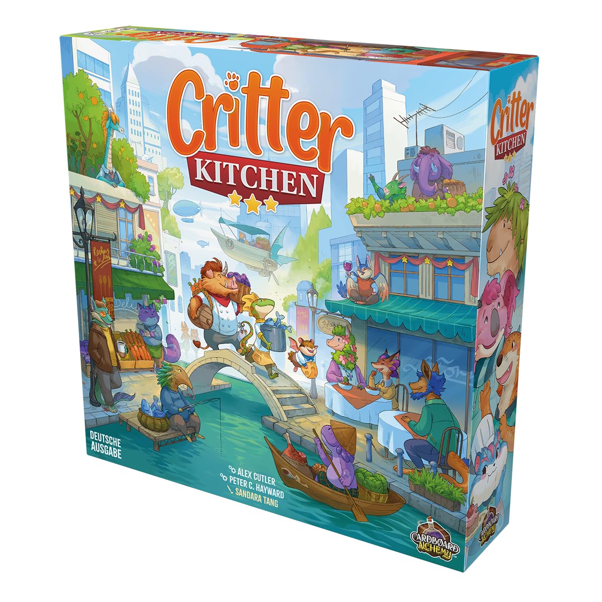 Critter Kitchen, Juego de Mesa, Juego de Mesa, 1-5 Jugadores, a Partir de 12 años, 60 Minutos, alemán