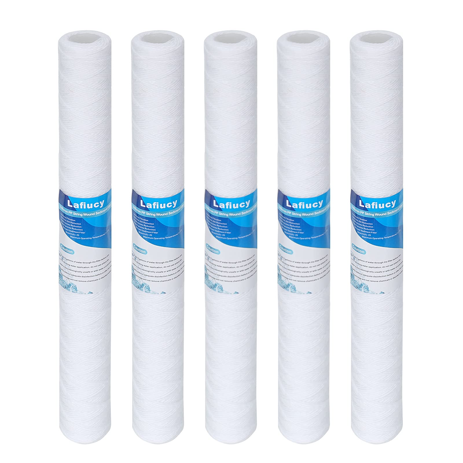 10" Jumbo Wound String Sediment Water Filter Cartridge, Large Diameter - View #5
