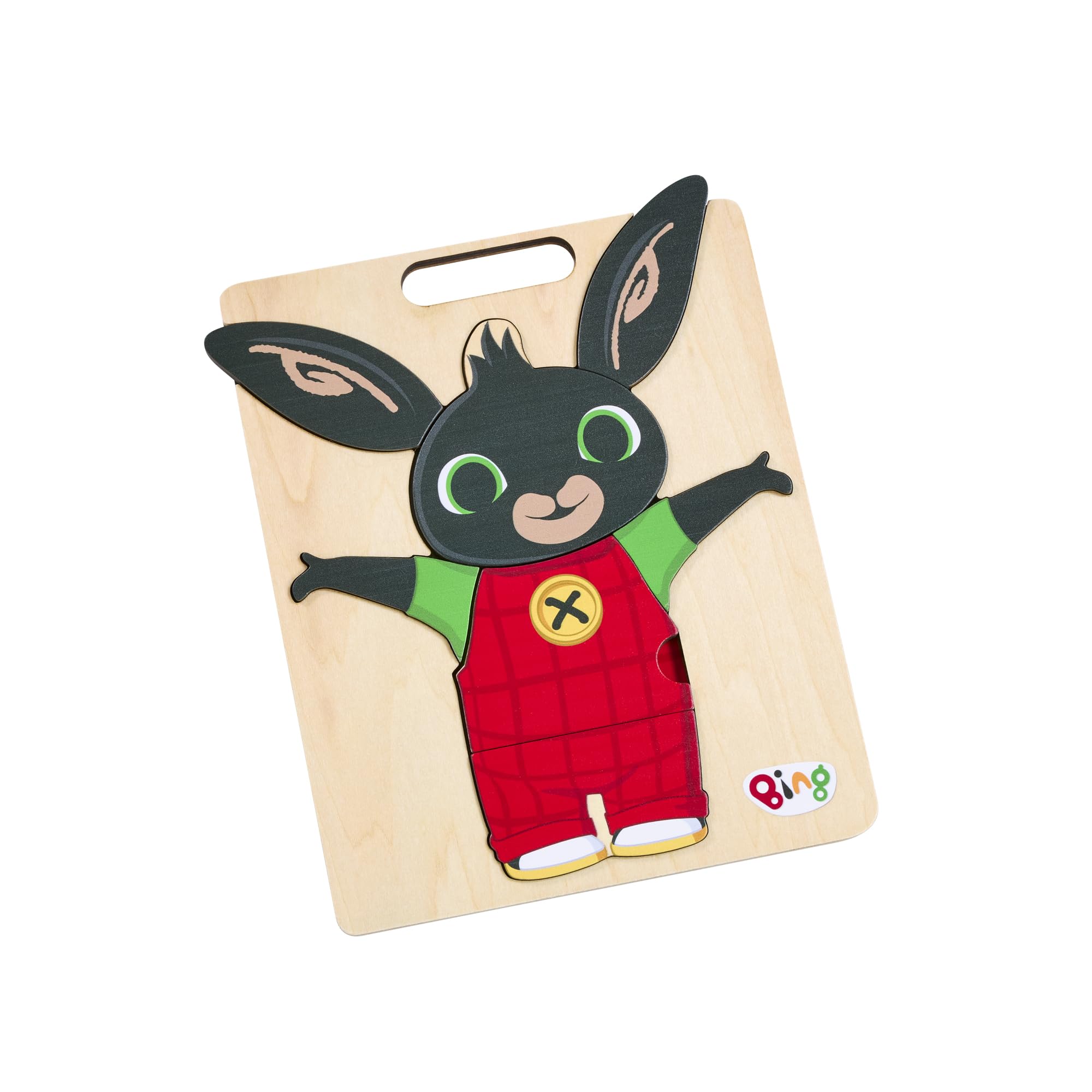 Bing Wooden Shape Puzzle Baby Boy Girl Wooden Jigsaw Pre School Birthday Gift