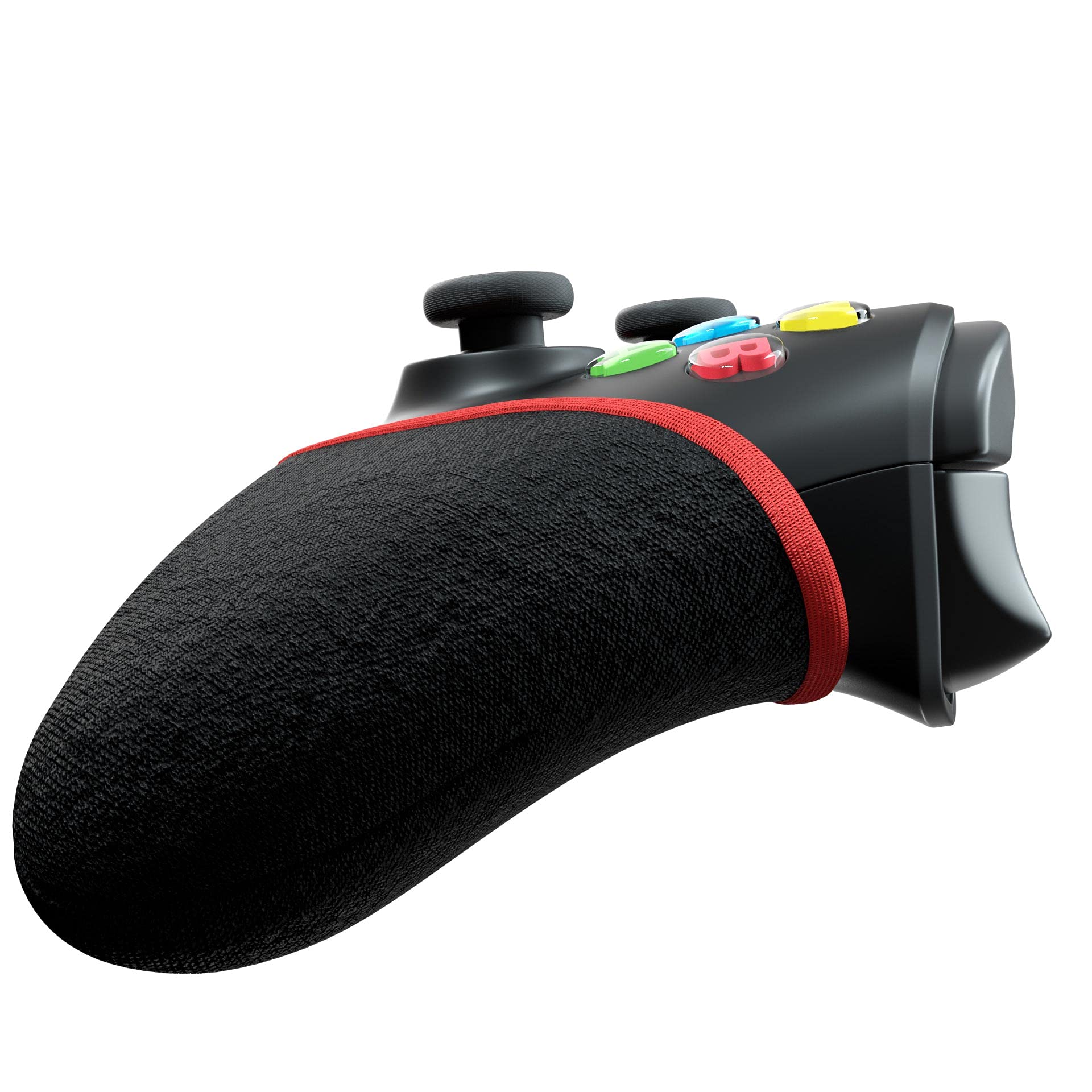 Custodia per controller – compatibile con Xbox One – L'ultimo controller anti-sudore e anti-scivolo, lavabile (nero/rosso)