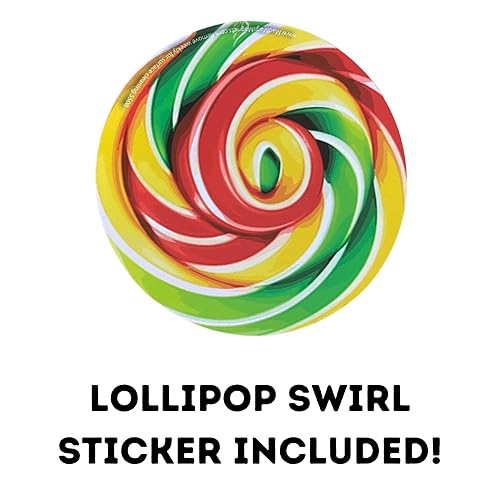 Miniatura 6 de Giros de regaliz de cereza roja (5 onzas (paquete de 3)), caramelo gourmet con sabor natural, suave y masticable, adhesivo de remolino incluido