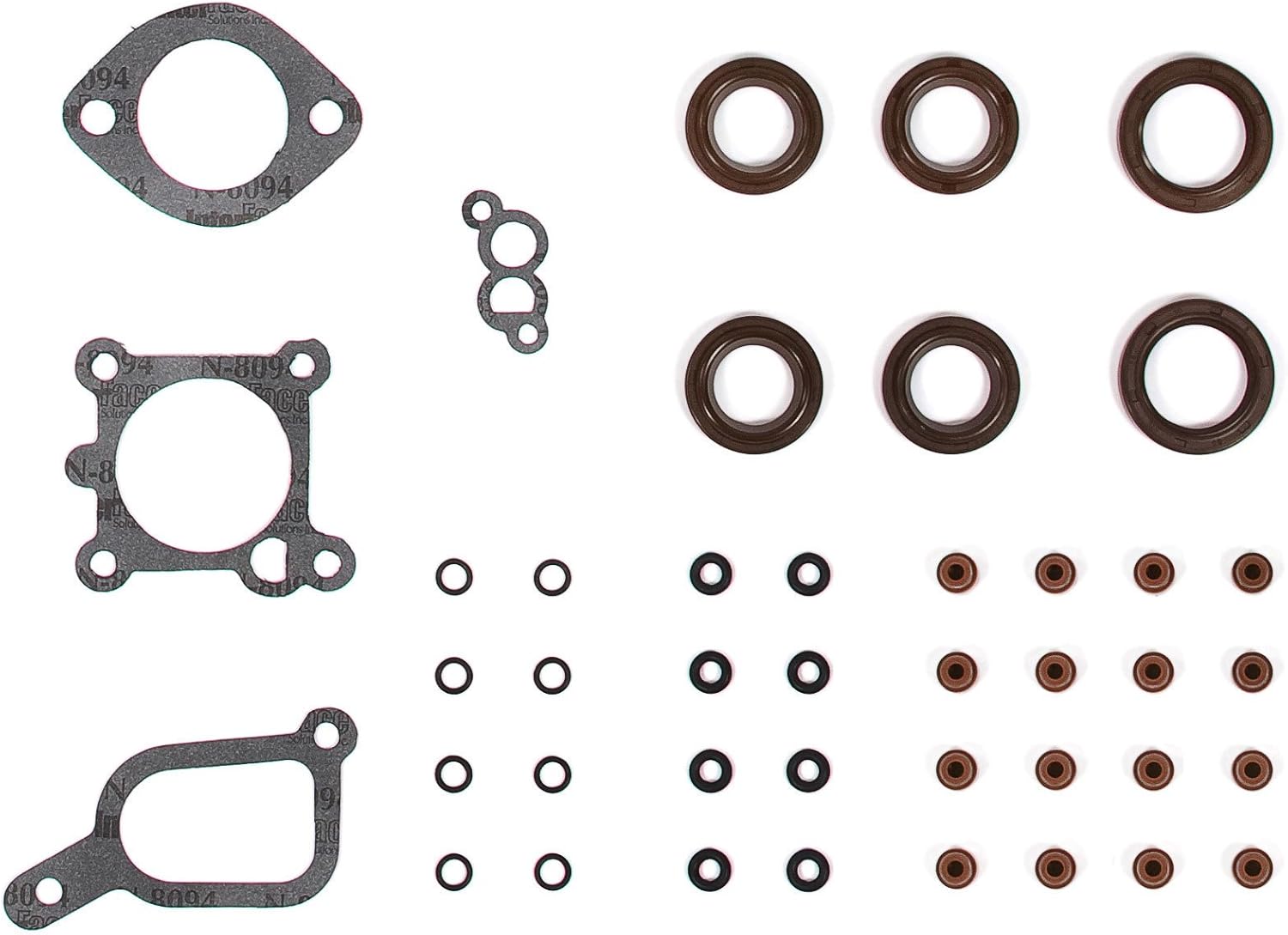 HSHBLF5024 Lifter Replacement Kit Compatible With 02-09 Kia Spectra Sportage Hyundai 2.0 G4GF Head Gasket Set, Head Bolts, Lifters