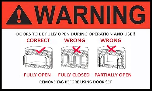 Miniatura 8 de Puertas de vidrio para chimenea Superior-Lennox modelo # BC42, BR42, HC342, RD42, BBV42, BCF42 (acabado negro)