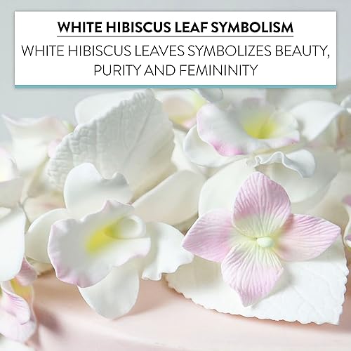 Miniatura 7 de Global Sugar Art Hojas de hortensia flores de pastel de azúcar, color blanco grande, 30 unidades por el chef Alan Tetreault