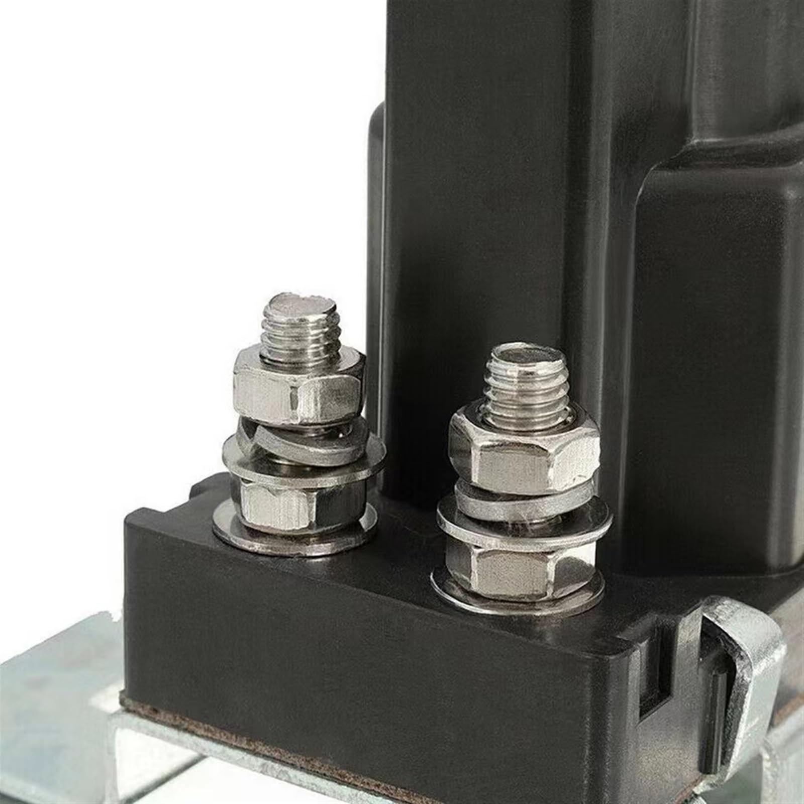 Auto Relè di Avviamento Solenoide Relè 500A/12V/24V 4 Terminale di Avviamento Auto Interruttore di Alimentazione Doppia Batteria isolatore di Avviamento Automatico Contattore ( Size : 12V Continuous )