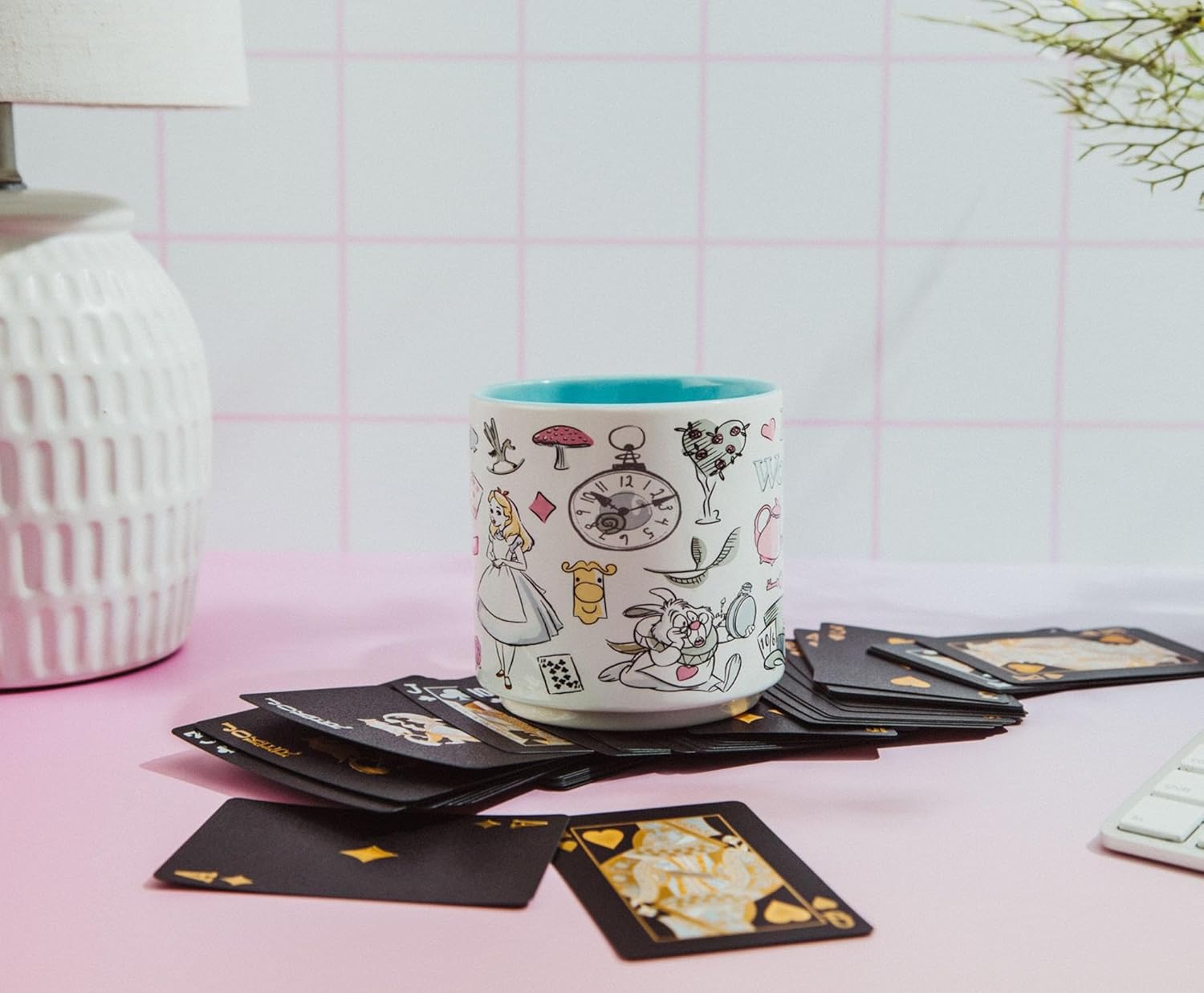 Disney Alice In Wonderland Icons Single Stackable Ceramic Mug | Coffee Cup For Tea, Espresso, Cocoa | Holds 13 Ounces - Image 9