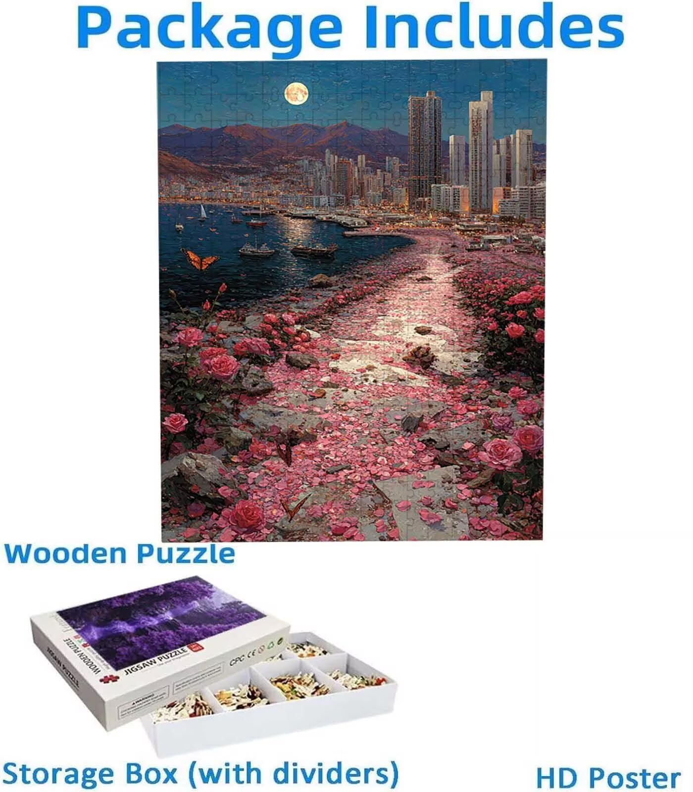 2000 Pezzi di Puzzle, Uomo Fiore 2000 Pezzi di Puzzle per Adulti, Regalo Anniversario, Regalo Natale, Decorazione Casa, Prevenzione Degenerazione Cerebrale Negli Anziani 100 x 70cm PjY7484 D-U