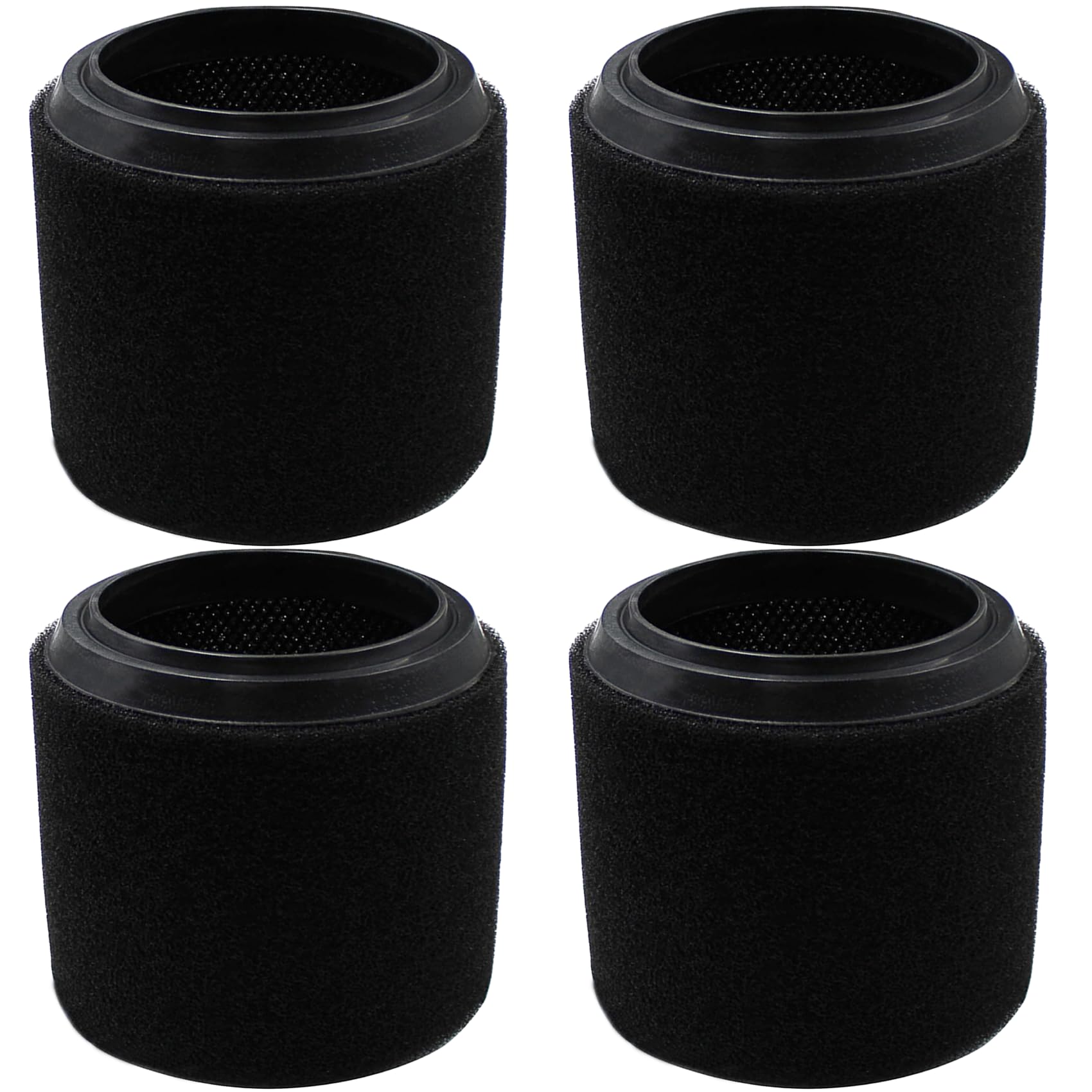 Confezione da 4 filtri VF3700 compatibili con aspirapolvere Ridgid Vac da 3-4,5 galloni, filtro in schiuma per applicazione a umido, compatibile con WS0301VA WS0400DE WS14045
