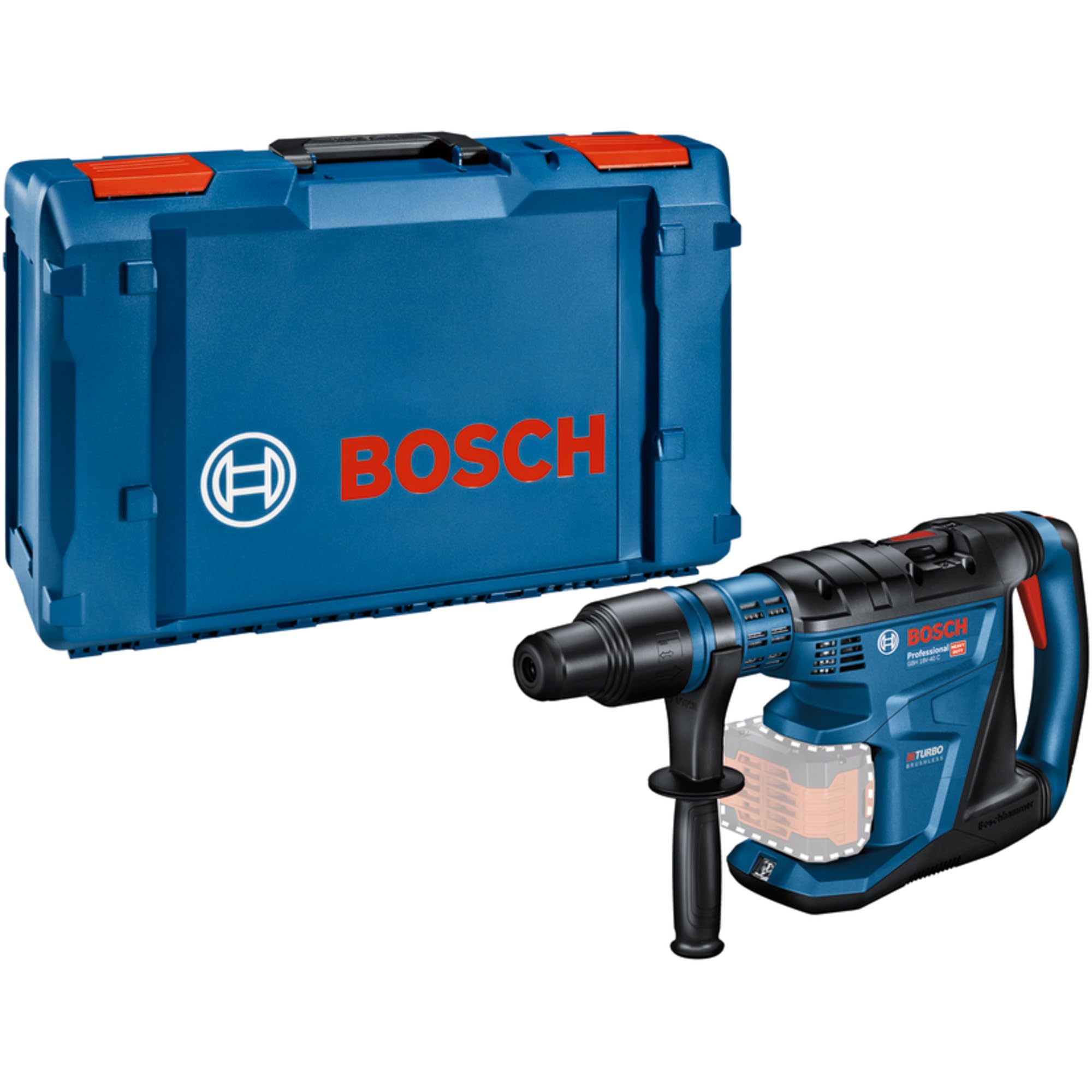 Bosch Gbh 18V-40 C Professional Biturbo Sds-Max Rotary Hammer 18V Bare Unit