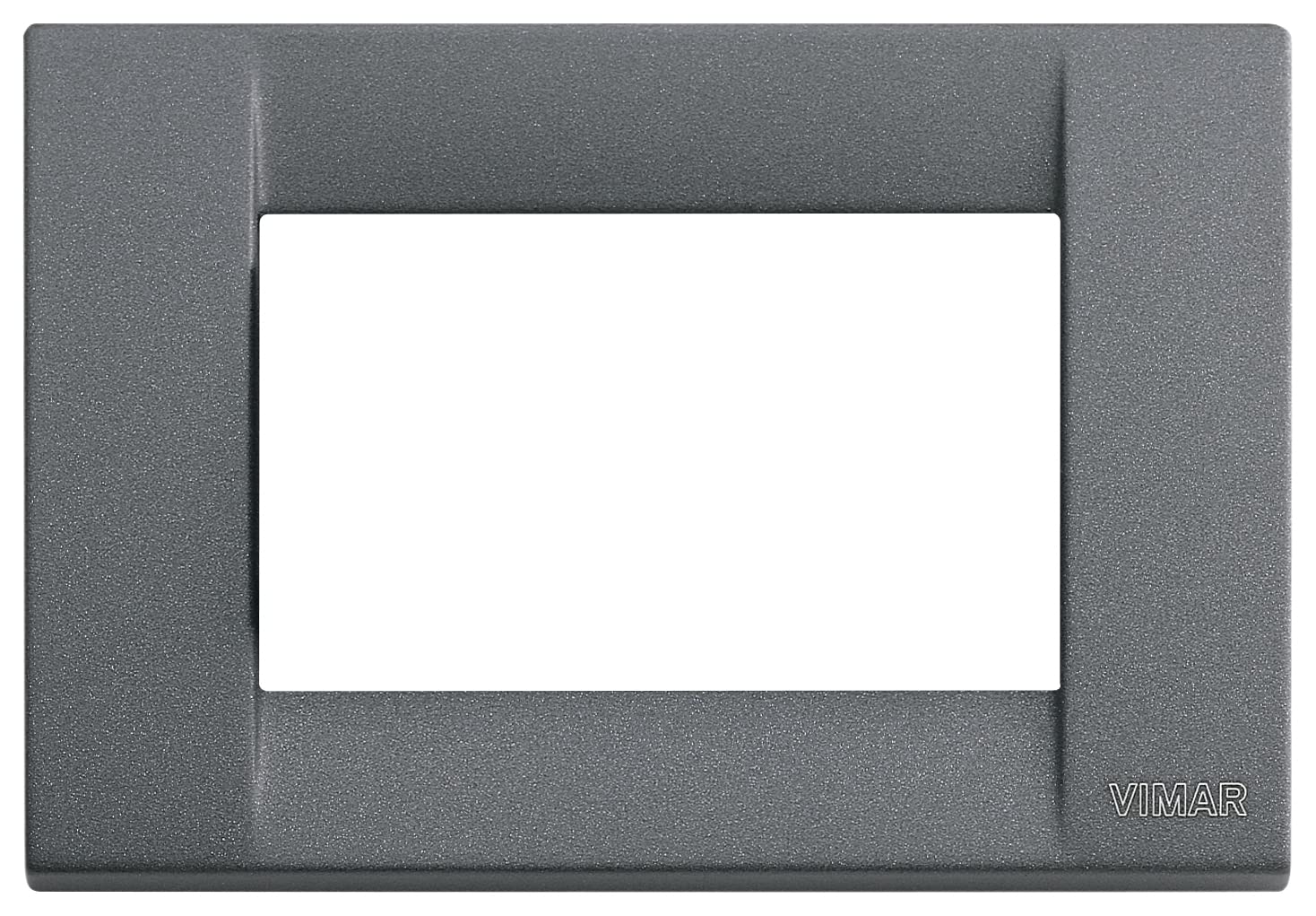 Plaque 3 modules métal VIMAR Idea Classica habillage haut de gamme pour intérieur