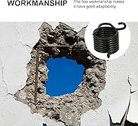 Vista 9 de 6 piezas de accesorios de pala neumática, accesorios de cincel de aire, retenedor de cincel neumático universal accesorios de resorte