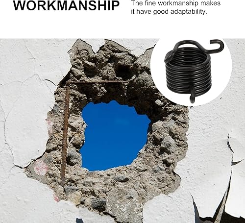 Miniatura 9 de Angoily Juego de herramientas neumáticas de resorte de pala neumática, accesorios de aire con cincel de aire, retenedor de resorte neumático,