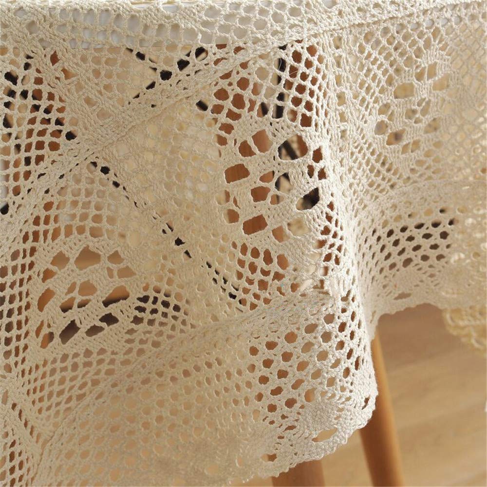 NBEADS Set Di 8 Sottobicchieri In Tessuto All'uncinetto Fatti A Mano – 5 Stili Diversi, Misure 210 E 200 Mm, Colorati E Assorbenti, Per Tazze E Bicchieri