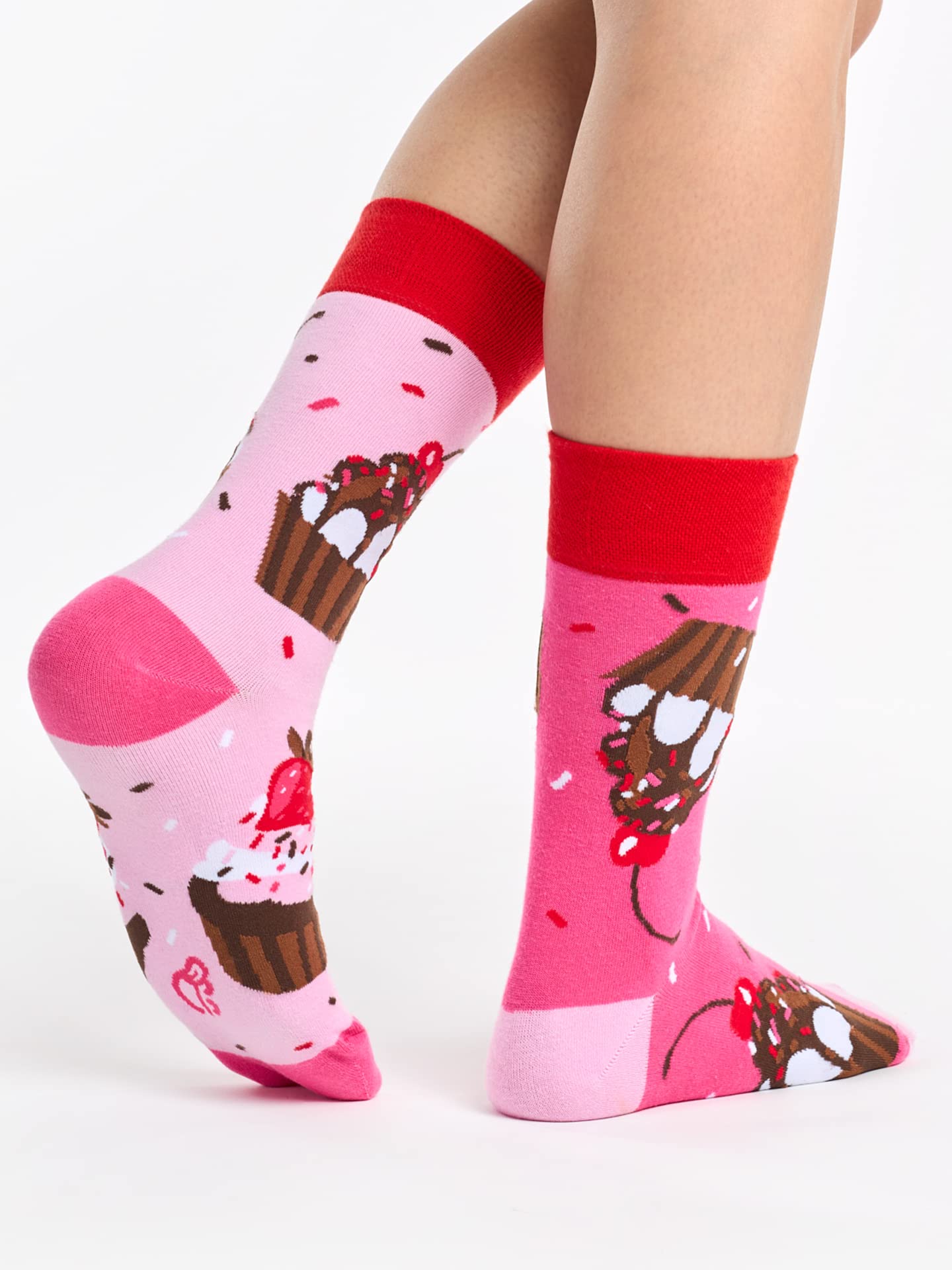 Dedoles Calzini Unisex Donna Uomo & Bambini Calze Cotone con tanti Design divertenti Calcio Bicicletta Piante Cavalli Regalo sinistra destra diversi