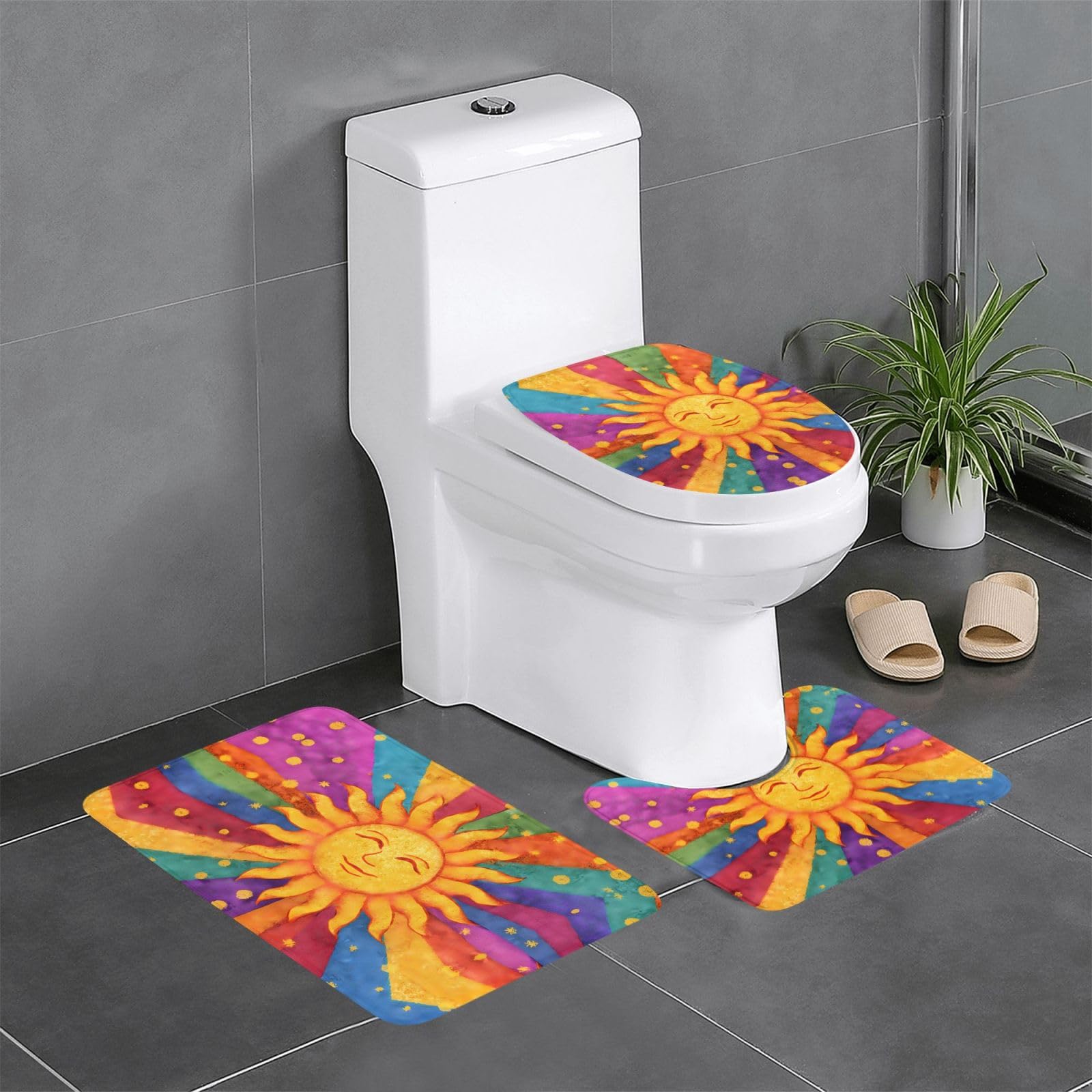 Tapis de salle de bain antidérapants pour une routine coiffeuse et baignoire