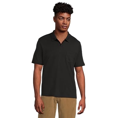 Vince Short Sleeve Johnny Collar Men