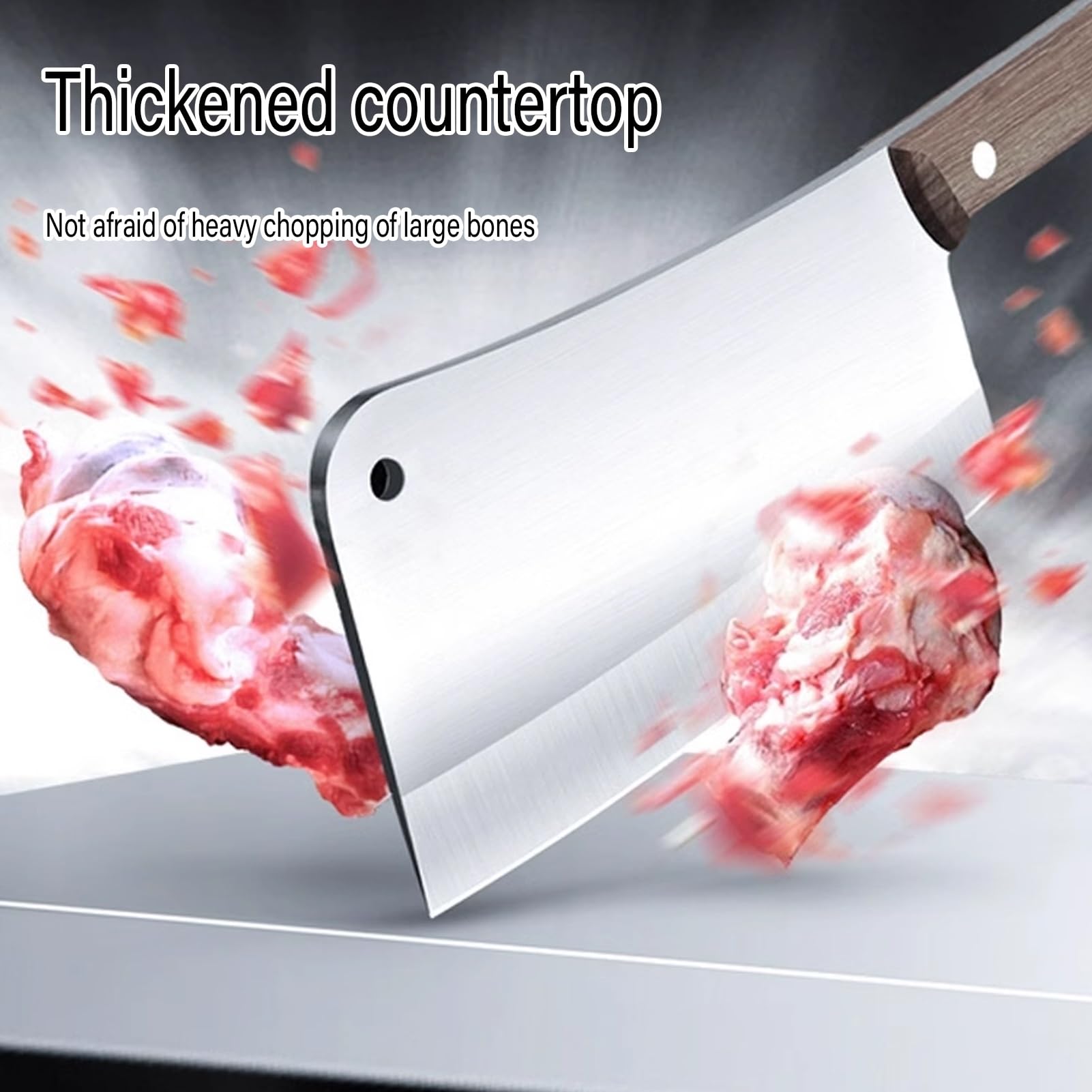 Snaweo Outdoor Stainless Steel Work Table, Commercial Stainless Steel Table, Heavy Duty Kitchen Work Table, for Garage, Home, Warehouse, and Kitchen(80x60x80cm)