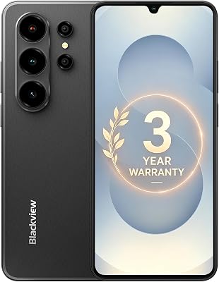 Blackview Wave 10C Telephone Portable Android 16 Smartphones, 6.88″ HD+ IPS 16Go+128Go/1To, 32MP+13MP, 5000mAh Smartphone Pas Cher 4G Dual SIM, Téléphone WiFi 5G/GPS/3 Card Slots/3.5mm/3Ans Garantie