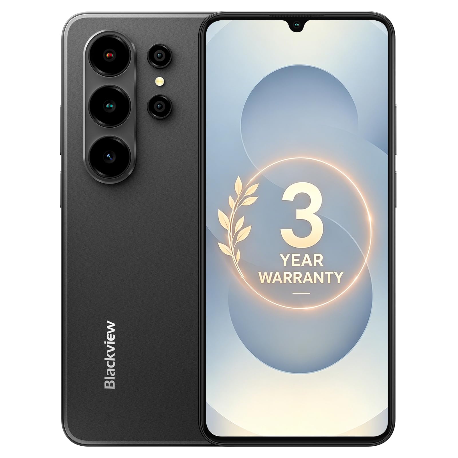 Blackview 6,88" HD+IPS Wave 10C Smartphone Offerta Android 16, 32MP+13MP, 16GB+128GB/1TB, 5000mAh,Telefono Cellulare In Offerta 4G 3 Slot Per Carte, WiFi 5/3,5 mm/FM/OTG,3 Anni Garanzia