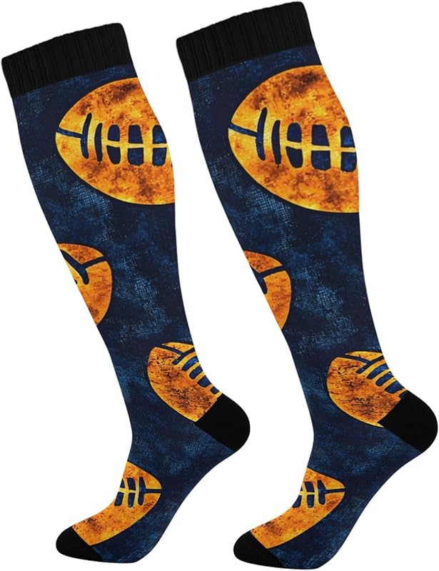 Senya medias para hombre Medias Golden Rugby Athletic medias acolchados para correr para un ajuste seguro, 1 paquete