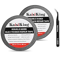 Vista 14 de Kaisiking Cinta de reparación LCD de 0.079 in para pantalla de teléfono, cinta adhesiva con 1 pinzas para teléfono celular, iPad, tabletas