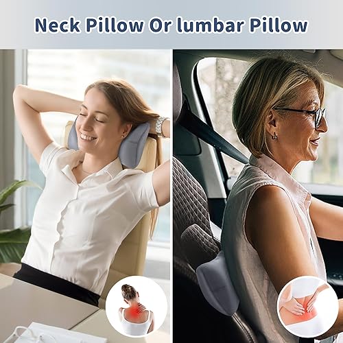 Miniatura 5 de Pro Goleem Almohada pequeña de 11 x 6 x 2.5 pulgadas para dormir del bebé con etiqueta de nombre, mini almohada pequeña para habitación, sofá, silla