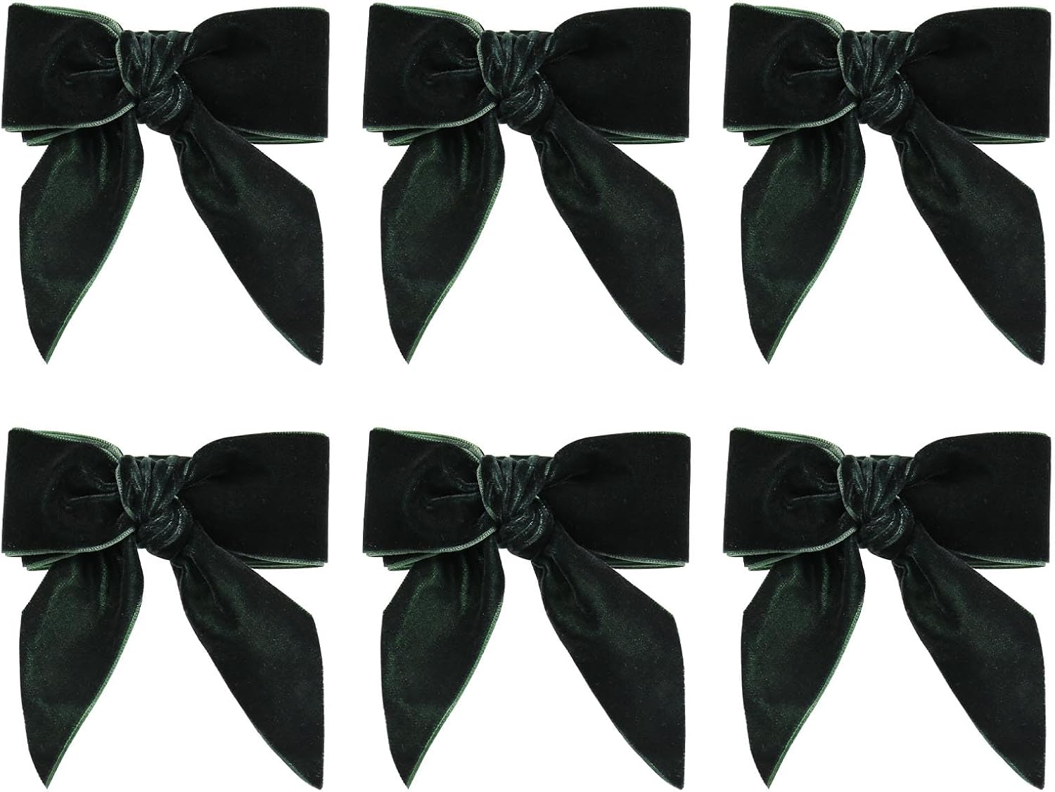 Chic Velvet Bow Napkin Rings Set of 12, Pink Butterfly Napkin Rings Holders for Spring Family Gathering Xmas Dinner Parties Holiday Home Table Setting(Pink Bow)