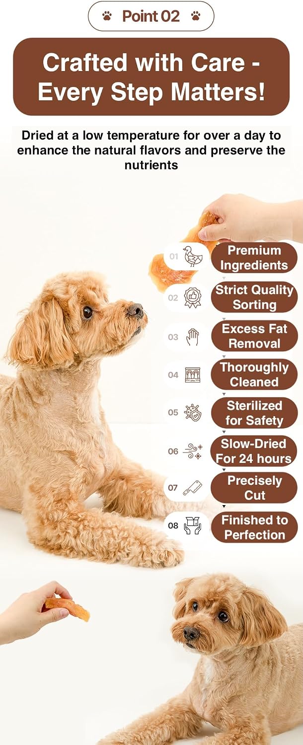 Alpha Dog Series Dog Treats – Chicken Jerky, Soft Chews, Crunchy Sticks, High Protein Training Treats, No Artificial Preservatives or Colors – 1kg (2.2 lb) (Soft Chicken Jerky Slices)