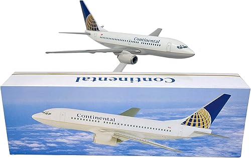 Miniatura 3 de Flight Miniatures Continental (91-10) 737-700 Escala 1:200 - Modelo de avión de plástico a presión - réplica coleccionable de aviones Continental