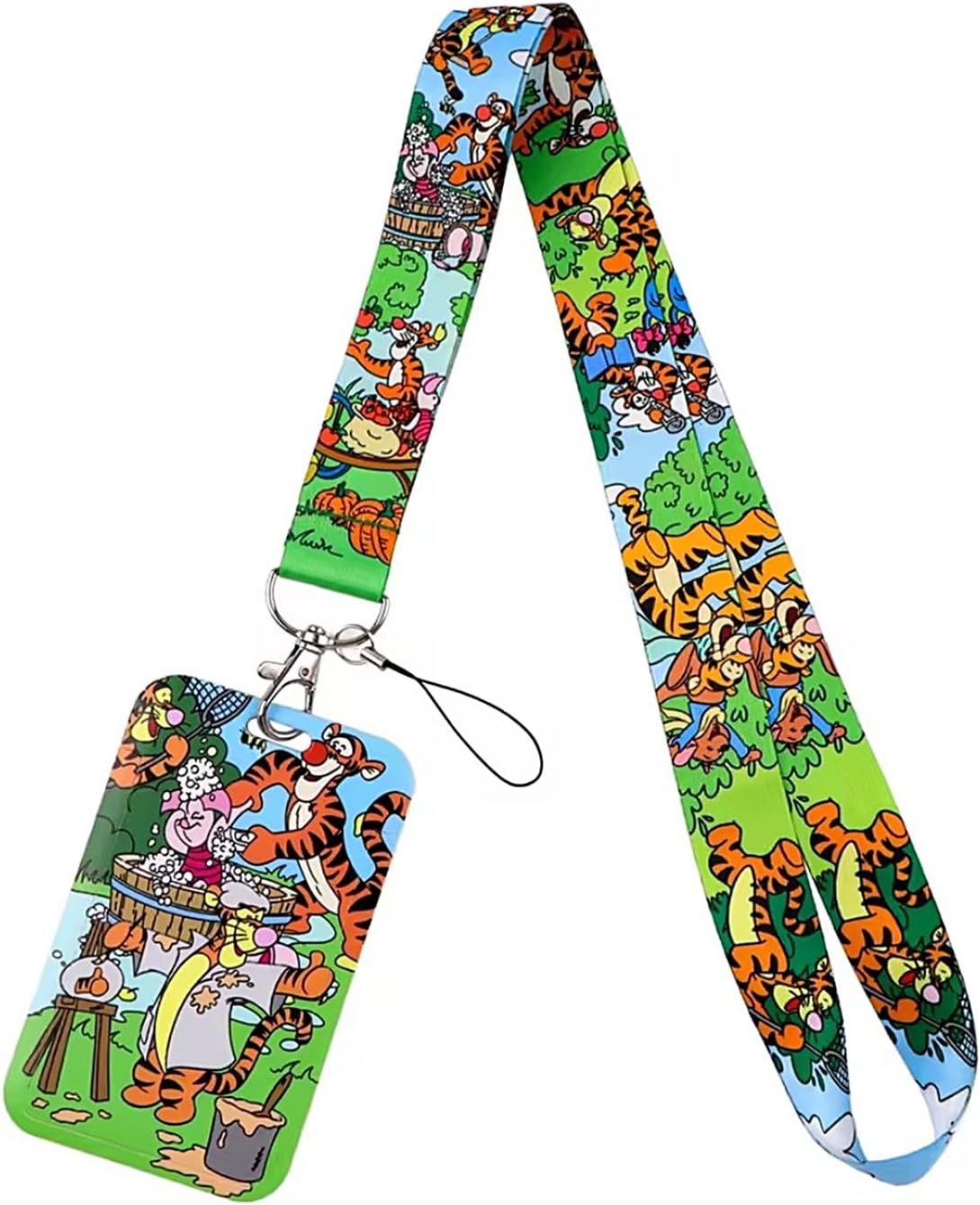 Tcb Keychain Amazon.com: TCB Creations Winnie Cartoon Pooh Tigger Character with ID ...