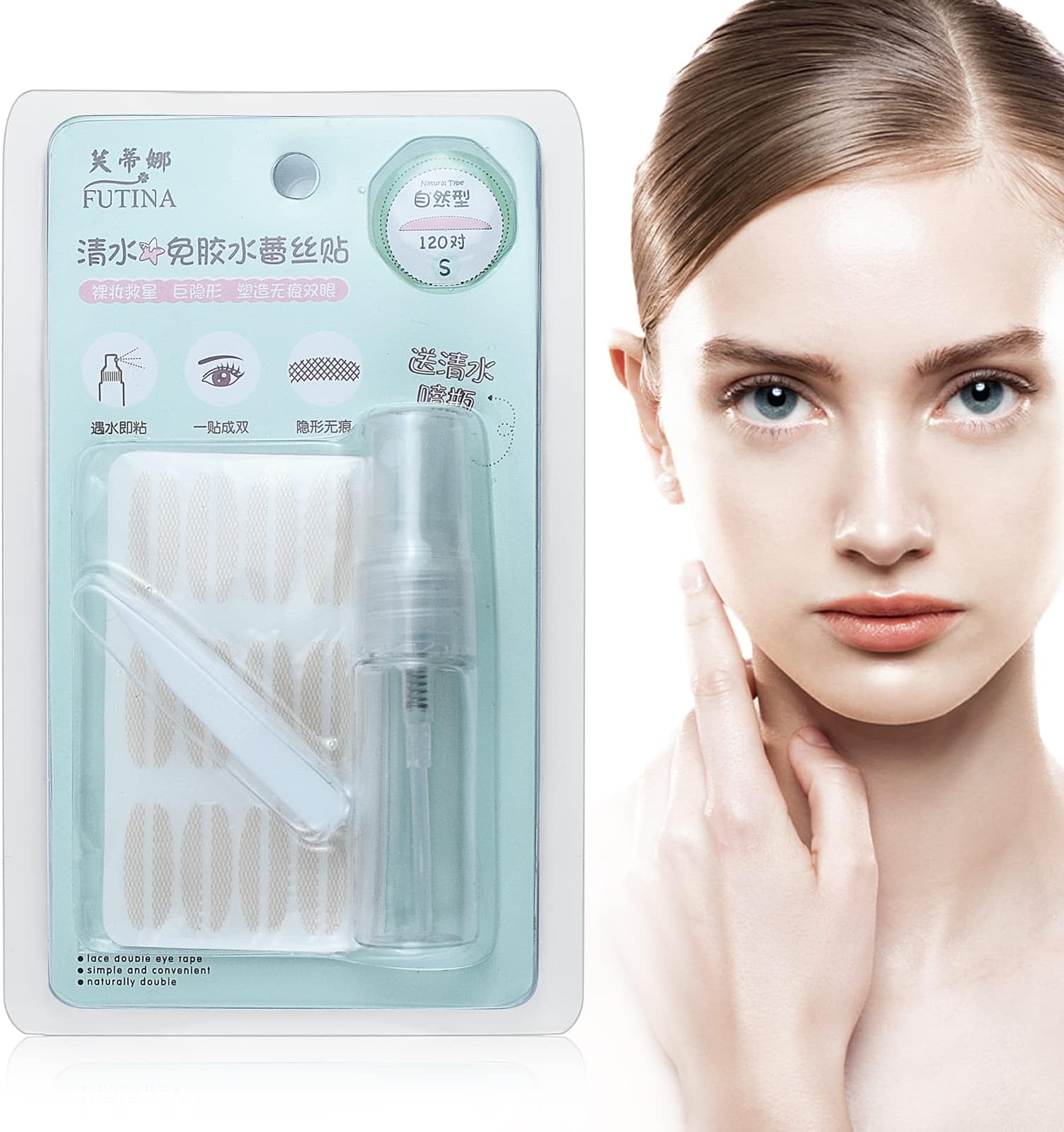 240Pcs Eyelid Tape, Eyelid Lift Strips Instant Eyelid Lift Tape Invisible Double Eyelid Lift Strips Natural Single Side Eyelid Tape without Surgery Perfect for Hooded Eyes Uneven Mono-Eyelids Slim