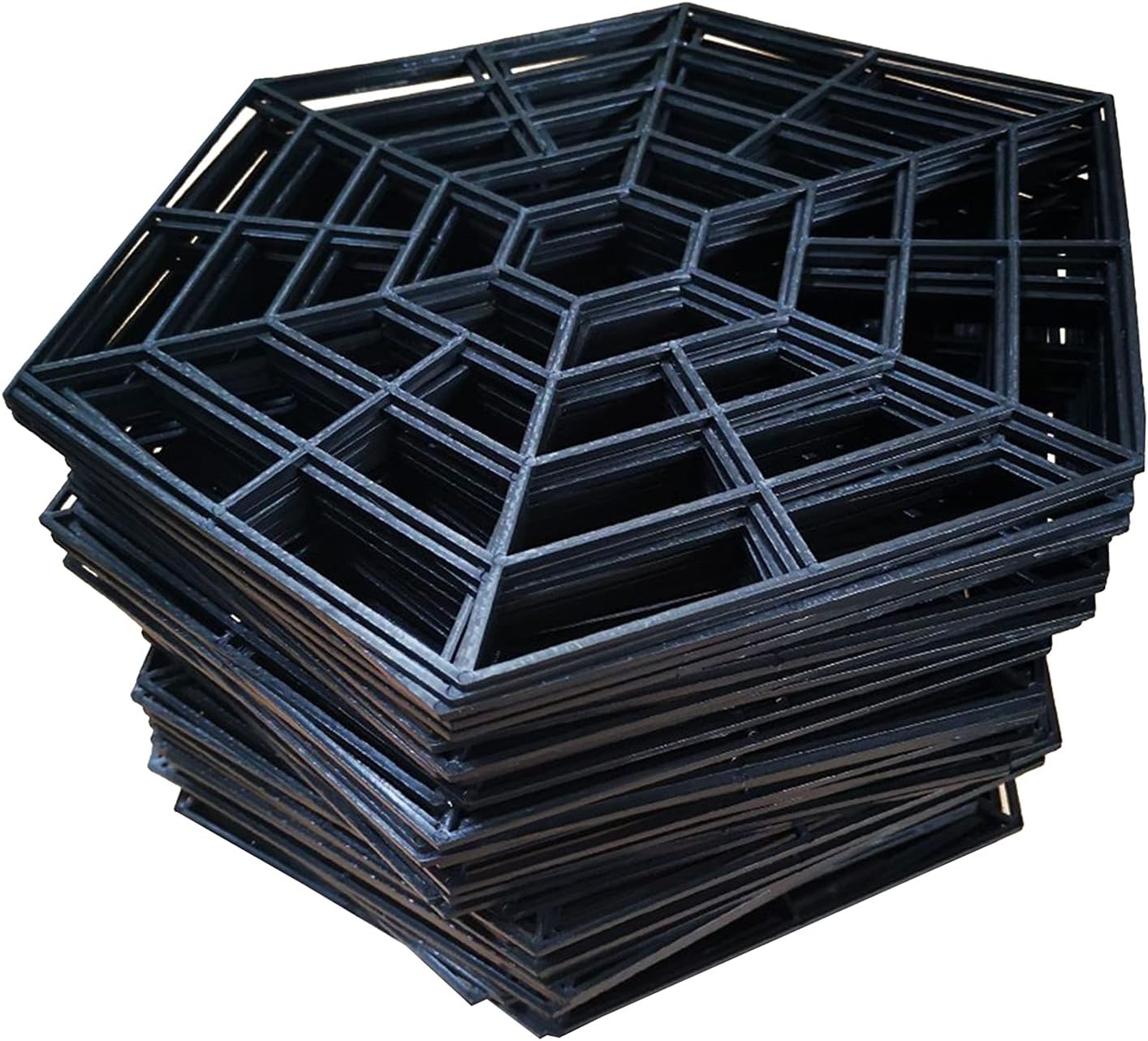 ATORSE® 20Pieces Plastic Fish Guard Grid Lightweight Pond Protector Garden Supplies