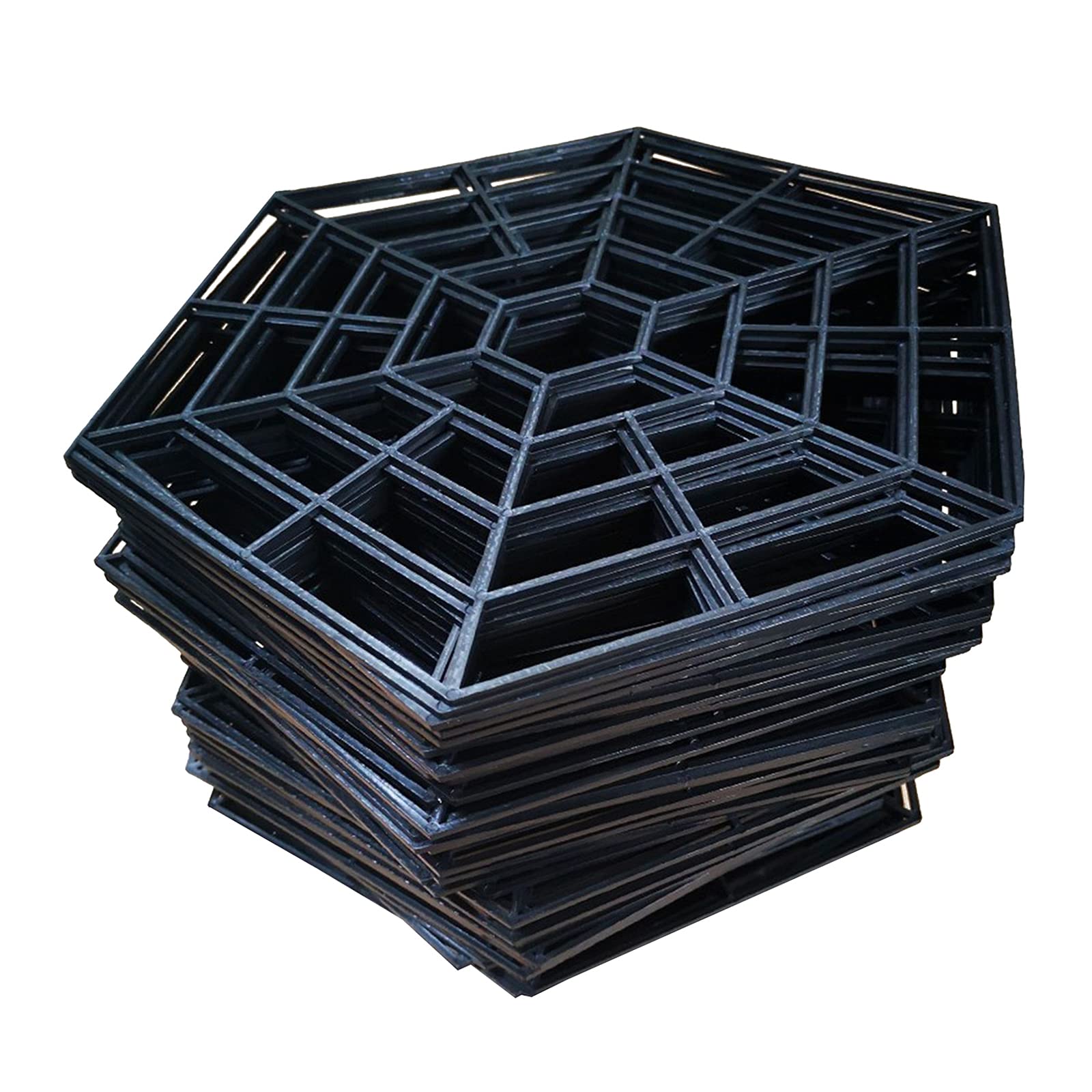 ATORSE® 20Pieces Plastic Fish Guard Grid Lightweight Pond Protector Garden Supplies