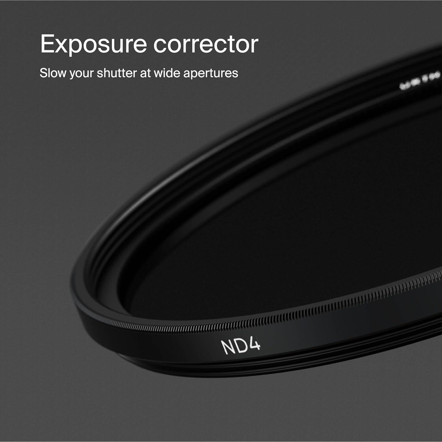 Urth 40.5mm ND4 (2 Stop) Lens Filter (Plus+) — 20-Layer Nano-Coated, Ultra-Slim Neutral Density Camera Lens Exposure Filter