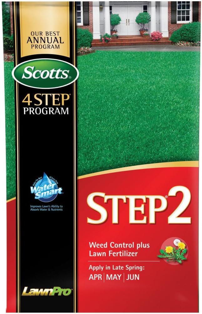 Scotts 23614 LawnPro Step 2 Weed Control Plus Lawn Fertilizer, 14.63-Pound
