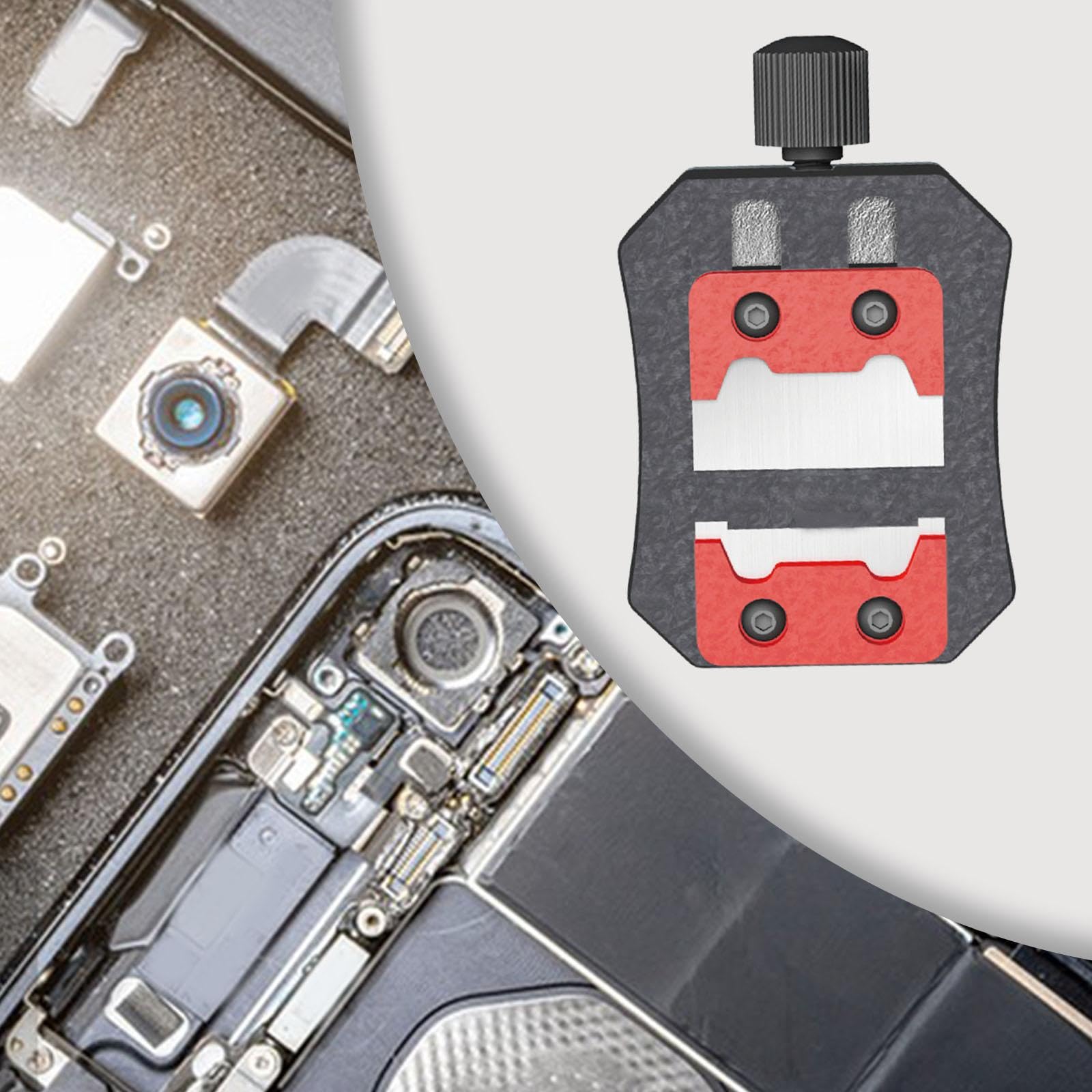 Sharplace PCB-Leiterplattenhalter, PCB-Halter, Lötschweißwerkzeug, PCB-Schweißhalterung, Reparaturwerkzeug, einstellbar für die Telefonreparatur