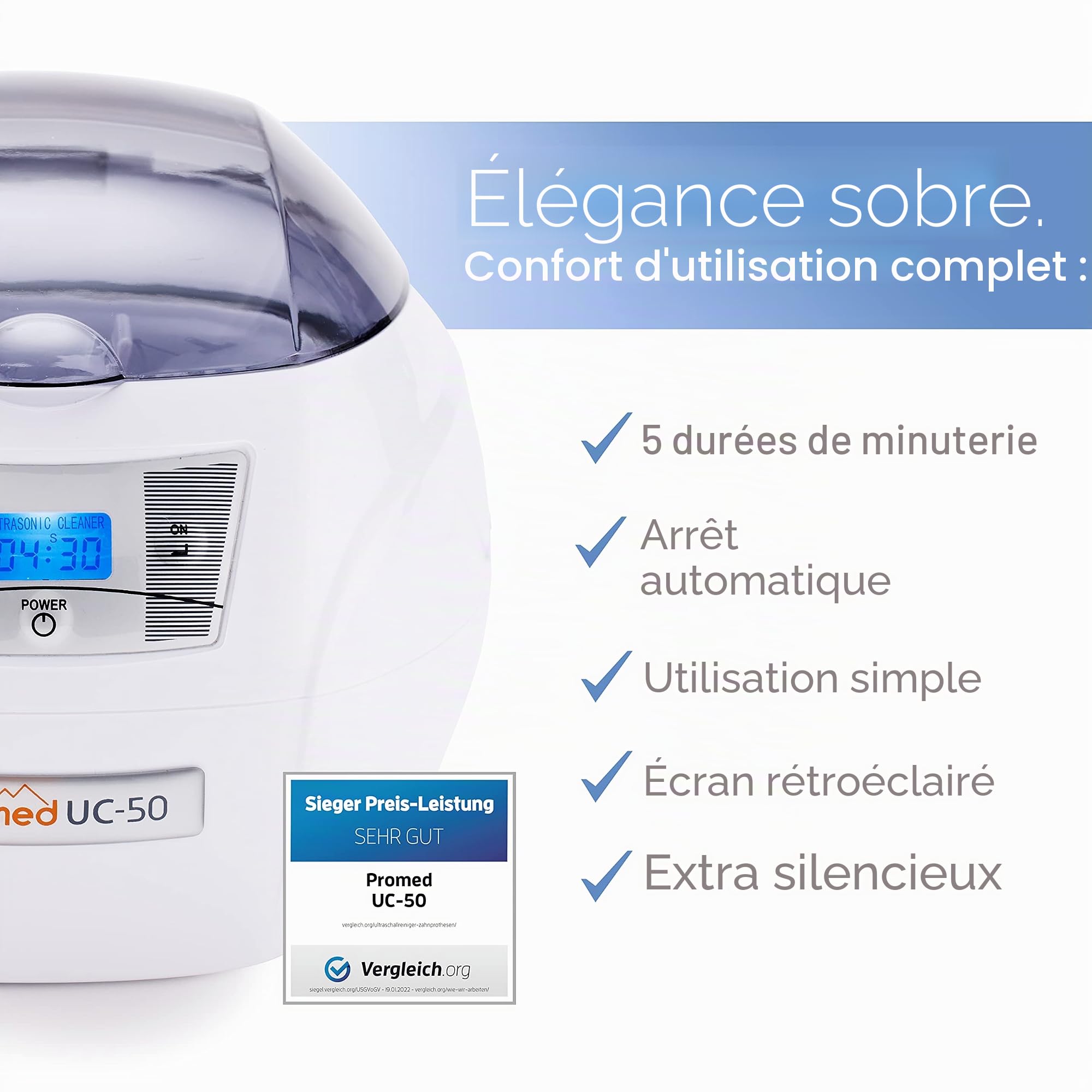 Nettoyeur à ultrasons PROMED UC-50